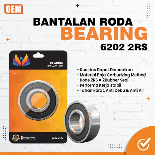 bearing 6202 2RS Design