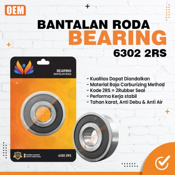 bearing 6302 2RS Design