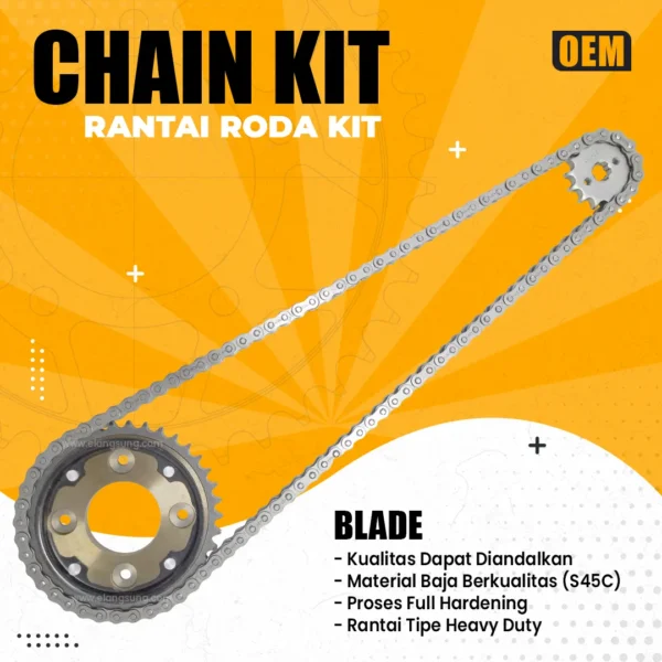 Chain Kit Blade Revo Design 01 - gir paket blade