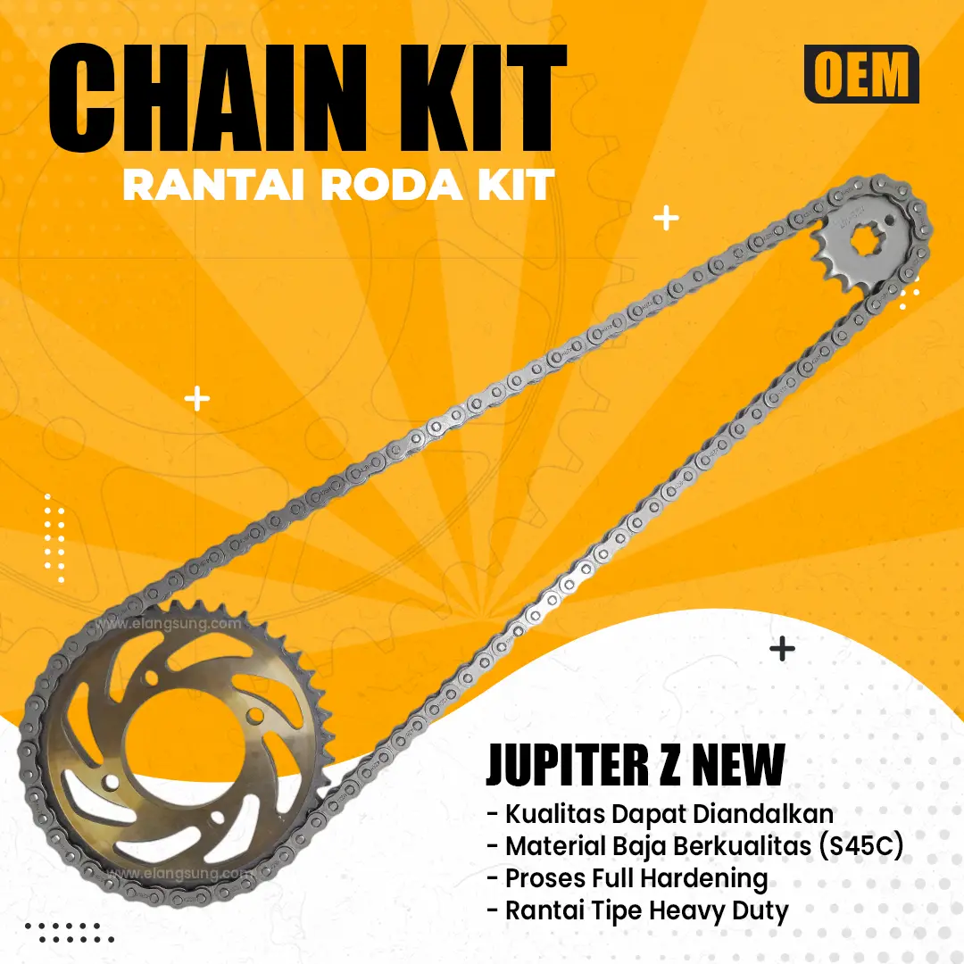 Chain Kit Jupiter Z new - Vega ZR Design 01 - gir paket jupiter z new