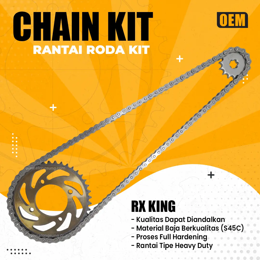 Chain Kit RX King Design 01 - gir paket rx king