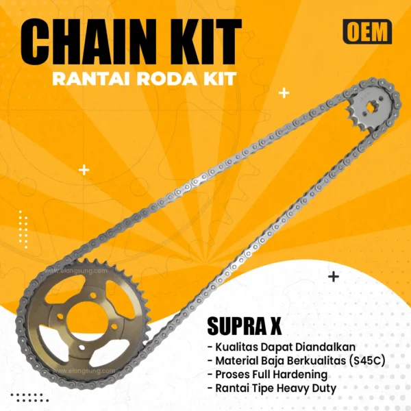 Chain Kit Supra X Design 01 - gir paket supra x