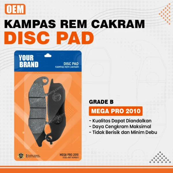 Disc Pad Mega Pro 2010 Design 03