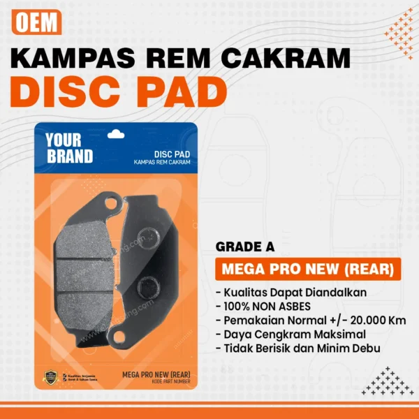 Disc Pad Mega Pro New Design 02