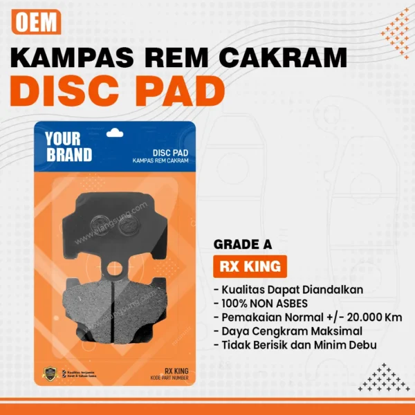 Disc Pad RX King Design 02
