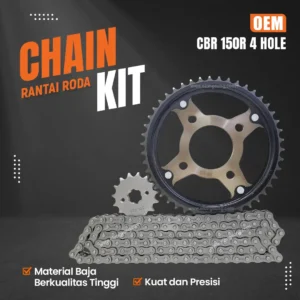 Chain Kit CBR 150R 4 HOLE Short Description