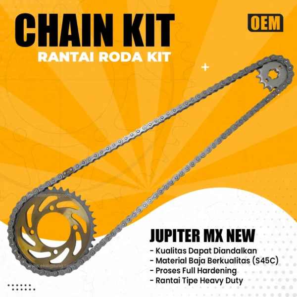 Chain Kit JUPITER MX NEW 2011 Design 01