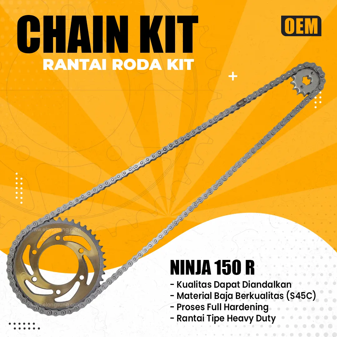 Chain Kit Ninja 150R Design 01