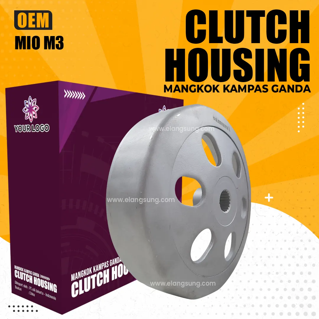 Clutch Housing Mio M3 Design 02 - mangkok kampas ganda