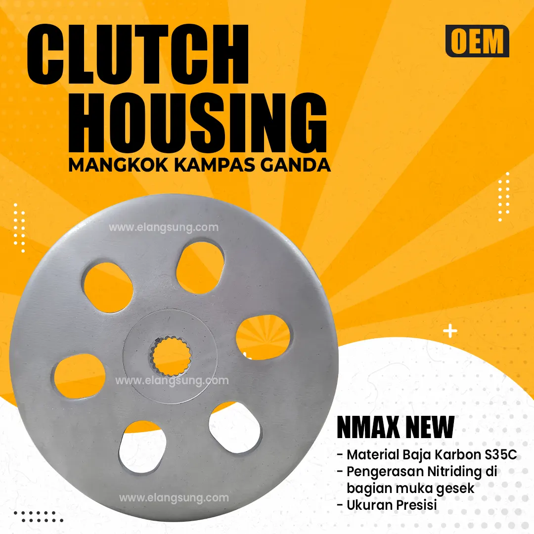 Clutch Housing NMax New Aerox - Mangkok kampas ganda nmax new aerox