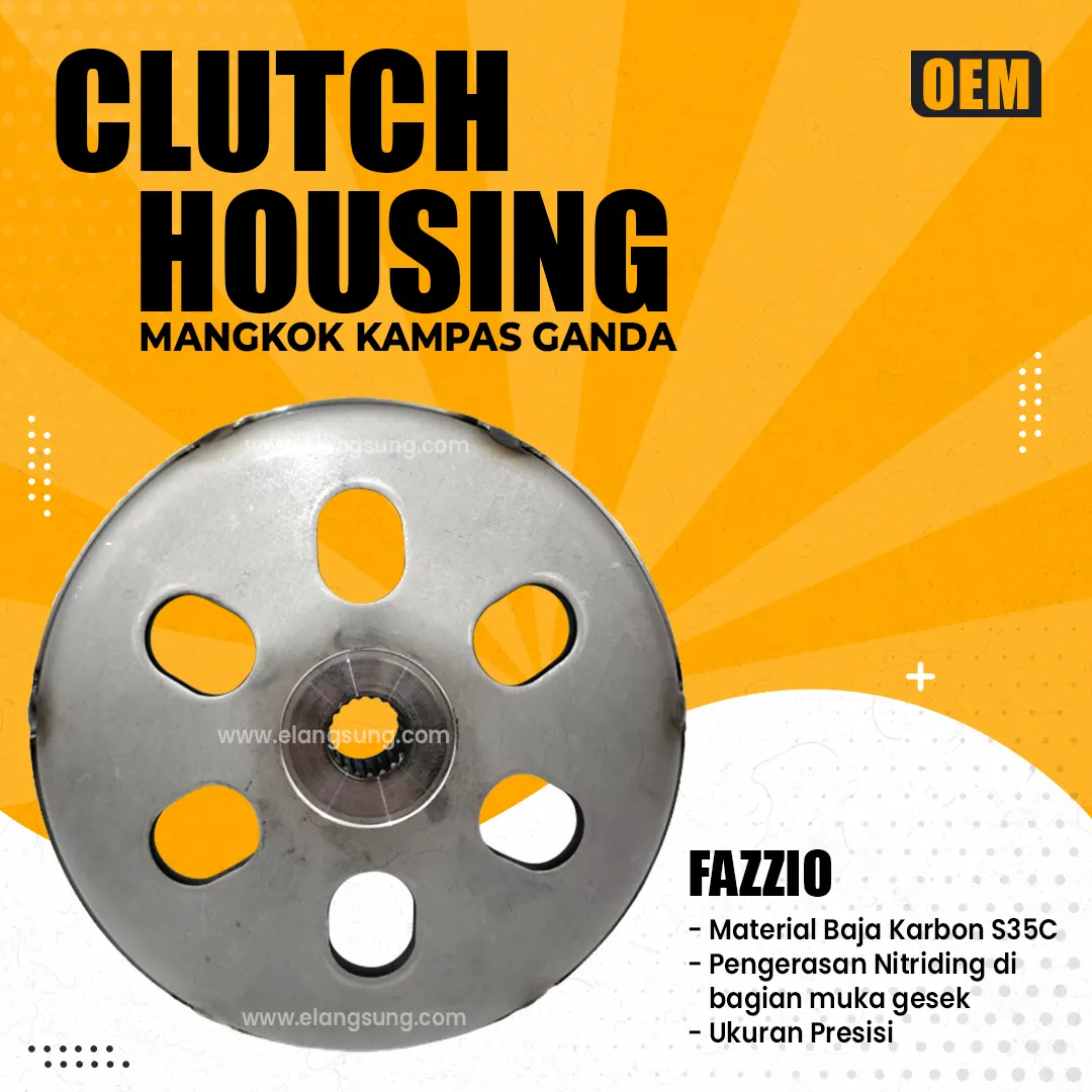 Clutch Housing Fazzio Design 01