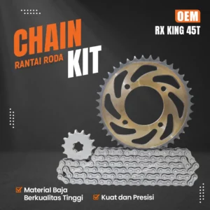 Chain Kit RX King 45T Short Description