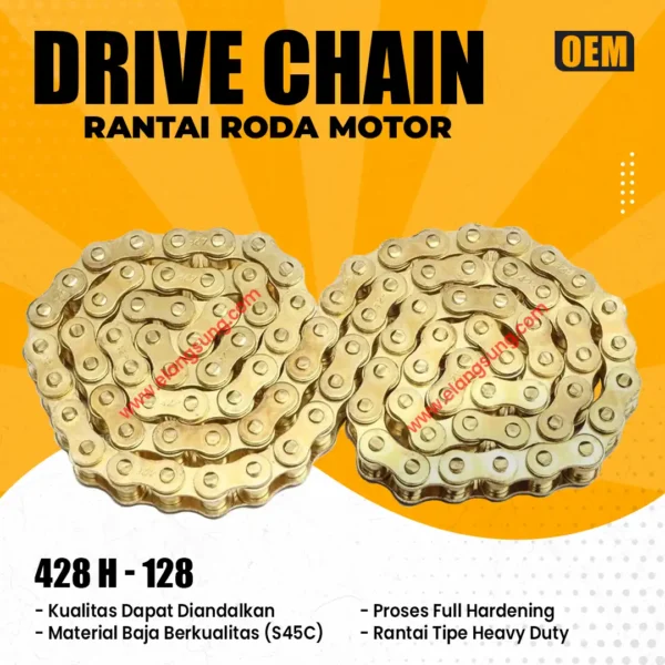 Drive Chain 428H - 128L Design 01 web