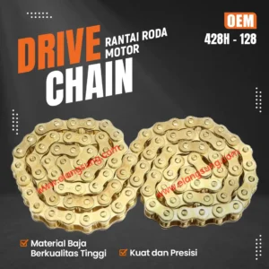 Drive Chain 428H - 128L Short Description