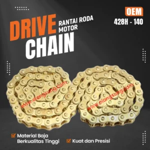 Drive Chain 428H - 140L Short Description