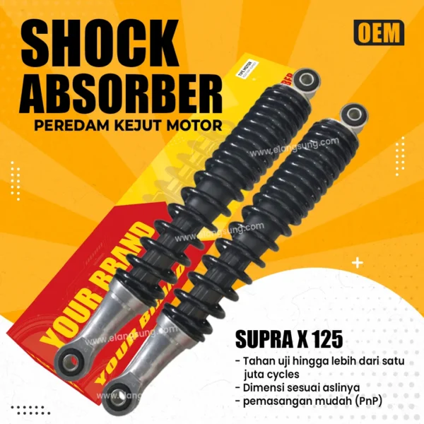 Shock Absorber Supra X 125 Design