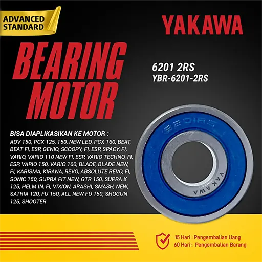 Bearing YBR 6201 2RS