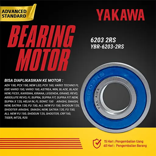 Bearing YBR 6203 2RS
