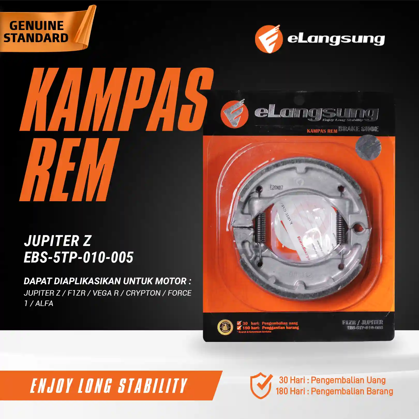 Kampas Rem Tromol EBS 5TP 010 005
