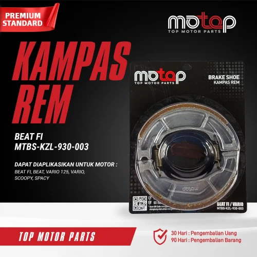 Kampas Rem Tromol MTBS KZL 930 003