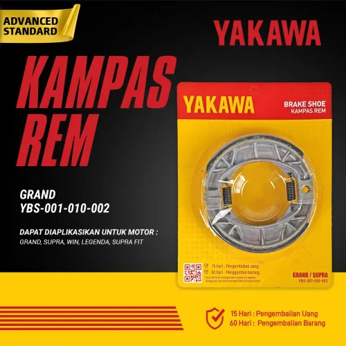 Kampas Rem Tromol YBS 001 010 002