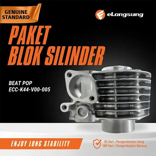 Paket Blok Silinder Beat PoP ECC K44 V00 005