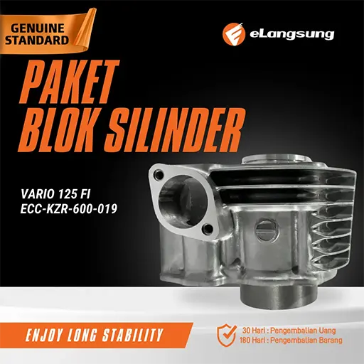 Paket Blok Silinder Vario 125 FI ECC KZR 600 019